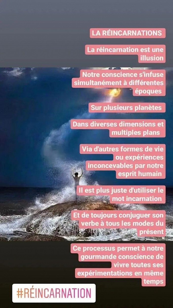 Texte sur la réincarnation